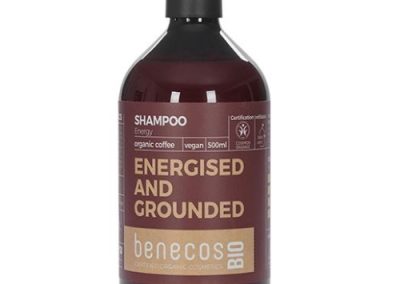 Benecos Σαμπουαν με Βιολογικο Καφε – Energized and Grounded