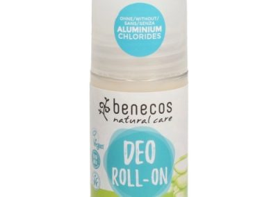 Benecos Βιολογικό Αποσμητικό Roll-On με Αλόη