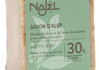 Najel Σαπούνι Χαλεπιού με Ελαιόλαδο & 30% Δαφνέλαιο 170gr