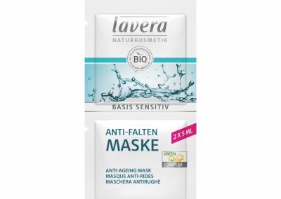 Lavera Basis Sensitiv Αντιγηραντική Μάσκα με Q10 10ml