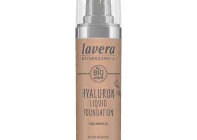 Lavera Υγρό Make-up Cool Honey 04 με Υαλουρονικό οξύ 30ml