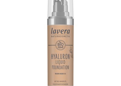Lavera Υγρό Make-up Warm Nude 03 με Υαλουρονικό οξύ 30ml