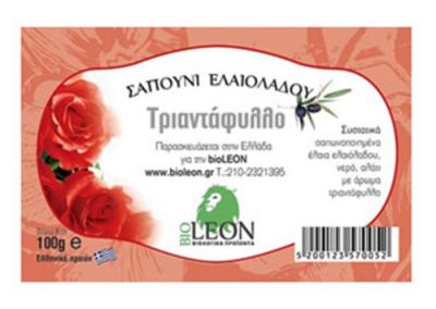 bioLEON Σαπούνι Ελαιολάδου με Τριαντάφυλλο 100gr